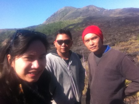 foto diambil dari atas bukit